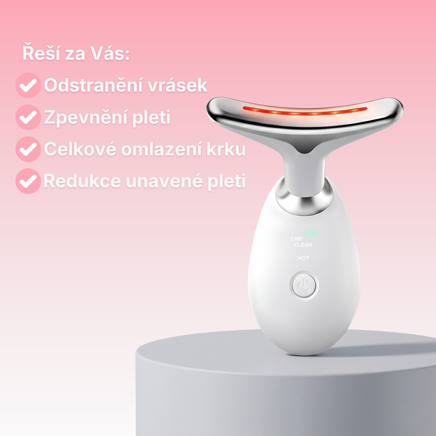 GlowLift: Pokročilý 3v1 Omlazující Terapeut